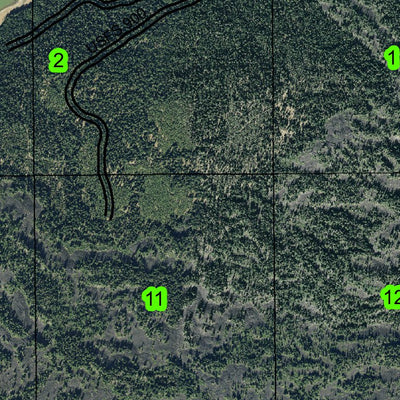 Fish Lake T37S R4E Township Map Preview 3