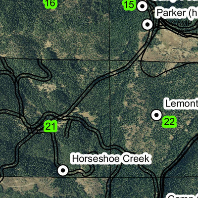 Thomson Ranch T34S R3E Township Map Preview 2