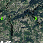 Indian Lake Reservoir T34S R1E Township Map Preview 3