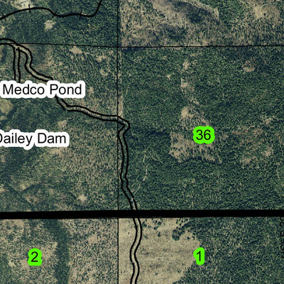 Mill-Mar Ranch T33S R3E Township Map Preview 3