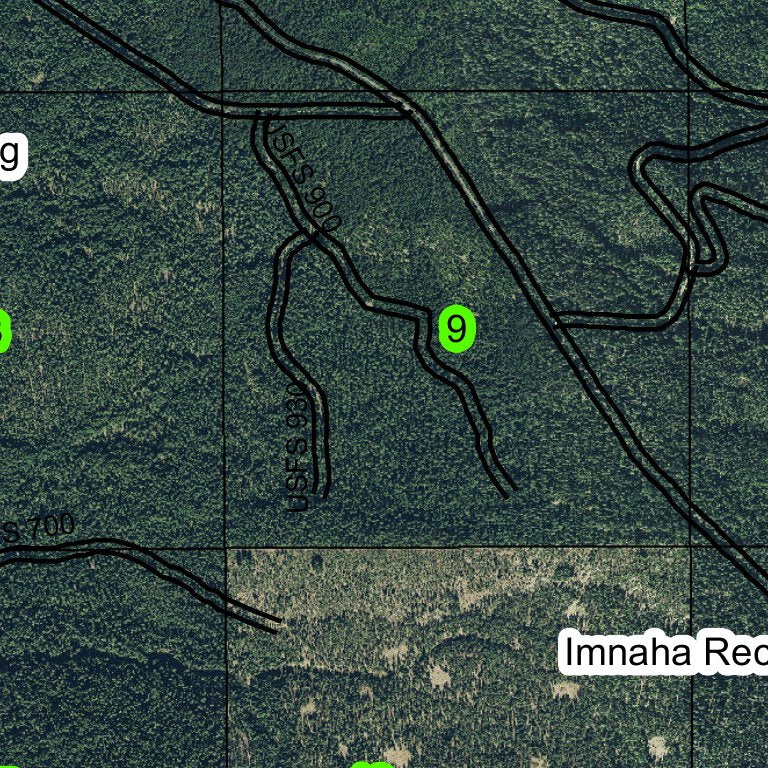 Imnaha Creek T33S R4E Township Map by Super See Services | Avenza Maps