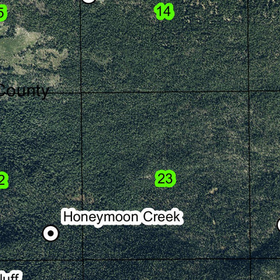 Halifax Creek T33S R5E Township Map Preview 3