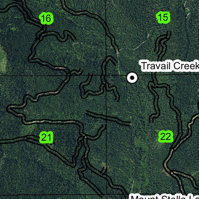 Anderson Mountain T30S R3E Township Map Preview 2