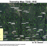 Fawn Creek T31S R1E Township Map Preview 1