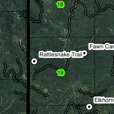 Fawn Creek T31S R1E Township Map Preview 2