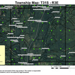 Natural BridgeT31S R3E Township Map Preview 1