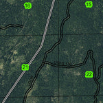 Natural BridgeT31S R3E Township Map Preview 2