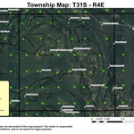 Dead Soldier Creek T31S R4E Township Map Preview 1