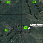 Dead Soldier Creek T31S R4E Township Map Preview 2