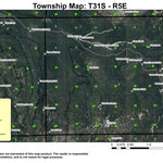 Union Peak T31S R5E Township Map Preview 1