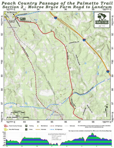 Peach Country Passage of the Palmetto Trail (Section 2) Preview 1