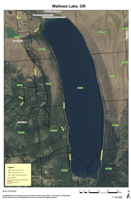 Wallowa Lake, Oregon Preview 1