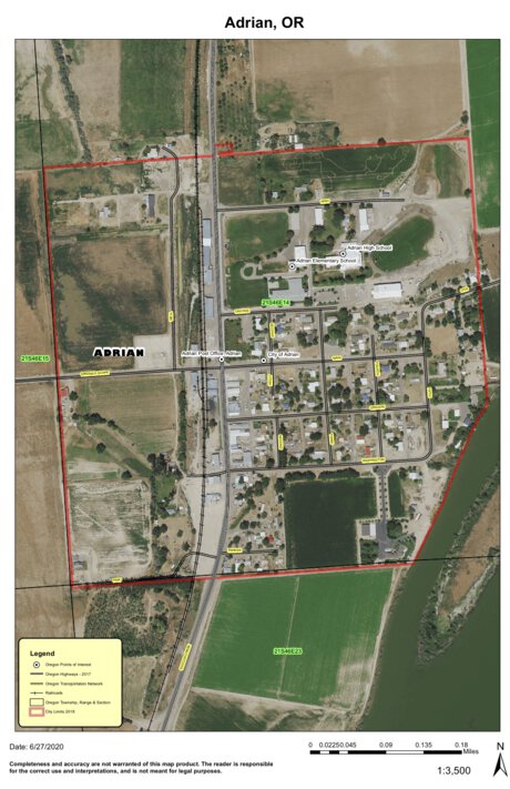 Adrian, Oregon Preview 1