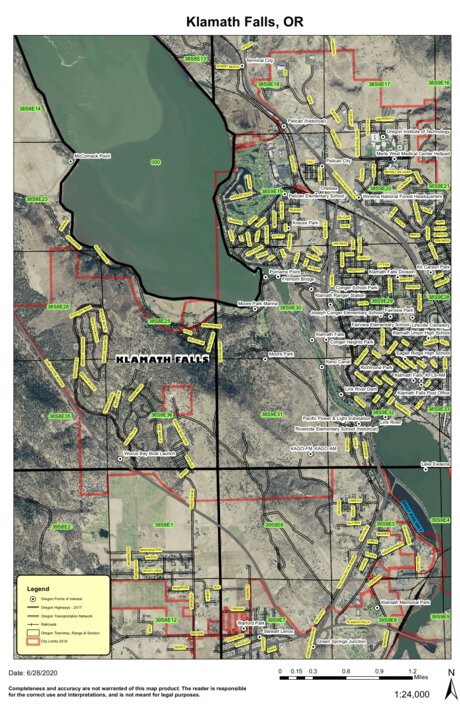 Klamath Falls NW, Oregon Preview 1