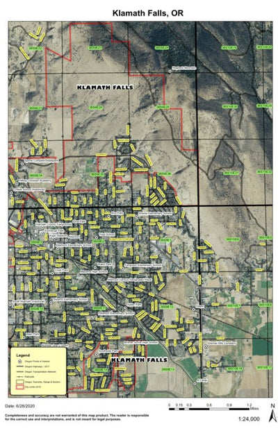 Klamath Falls NE, Oregon Preview 1