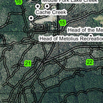 Black Butte T13S R9E Township Map Preview 2