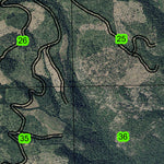 Camp Creek Reservoir T10S R9E Township Map Preview 3
