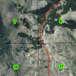 Bear Valley T12S R8E Township Map Preview 3