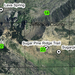 Mount Jefferson Trails T11S R8E Township Map Preview 2