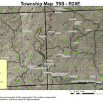 Coffin Rock T9S R20E Township Map Preview 1