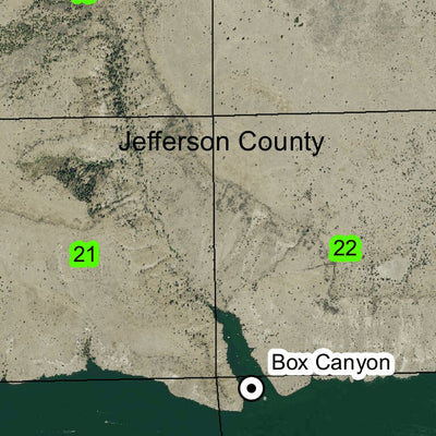 Fly Creek T11S R11E Township Map Preview 2