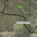 Fly Creek T11S R11E Township Map Preview 3