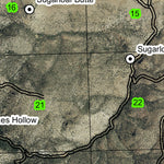 Horse Heaven T10S R18E Township Map Preview 2