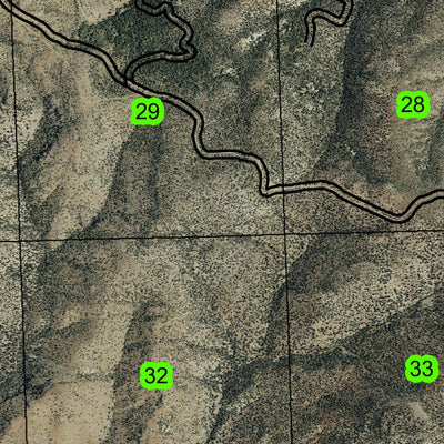Horse Heaven T10S R18E Township Map Preview 3