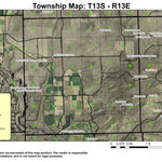 Opal City T13S R13E Township Map Preview 1