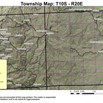 Painted Hills T10S R20E Township Map Preview 1