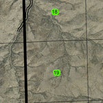 Painted Hills T10S R20E Township Map Preview 2