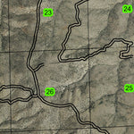 Painted Hills T10S R20E Township Map Preview 3