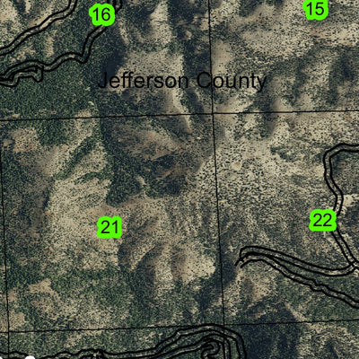 Box Car Flats T11S R17E Township Map Preview 2