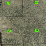 Fly Lake T12S R11E Township Map Preview 2