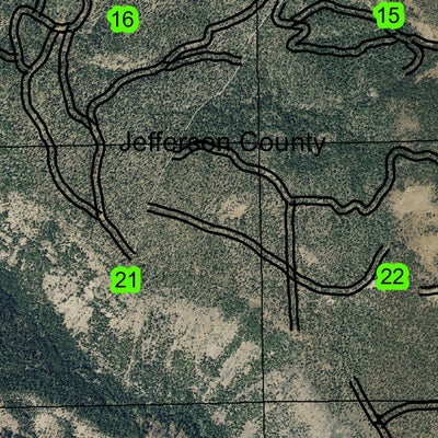 White Water River T10S R10E Township Map Preview 2