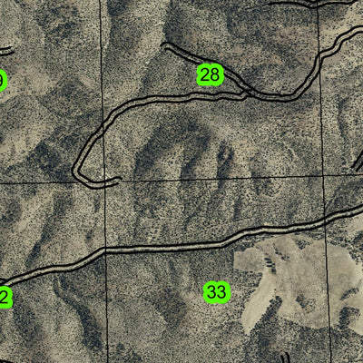 Axe Handle T9S R17E Township Map Preview 3