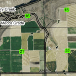 Mecca T9S R13E Township Map Preview 2