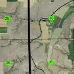 Mecca T9S R13E Township Map Preview 3