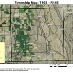 Paxton T10S R14E Township Map Preview 1