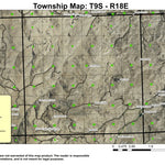 Coyote Mountain T9S R18E Township Map Preview 1