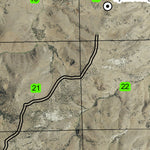 Coyote Mountain T9S R18E Township Map Preview 2