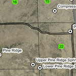 School Hollow T13S R14E Township Map Preview 2
