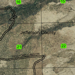 Seymore Springs T9S R11E Township Map Preview 2