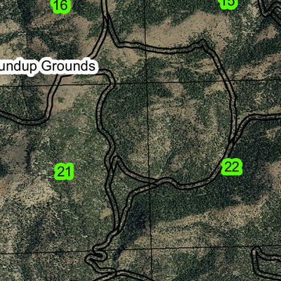 Telfer Butte T11S R18E Township Map Preview 2