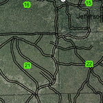 Little Akawa Butte T13S R10E Township Map Preview 2