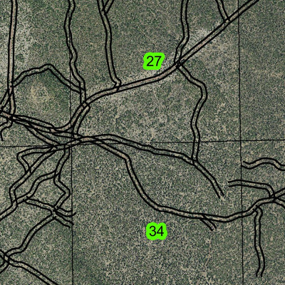 Little Akawa Butte T13S R10E Township Map Preview 3
