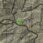 Sandrock Mountain T10S R19E Township Map Preview 3