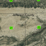 South Fork Seeksequa T10S R11E Township Map Preview 2