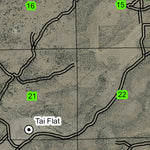 Squaw Flat Ranch T13S R11E Township Map Preview 2