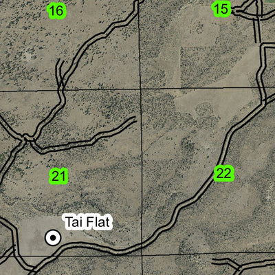 Squaw Flat Ranch T13S R11E Township Map Preview 2